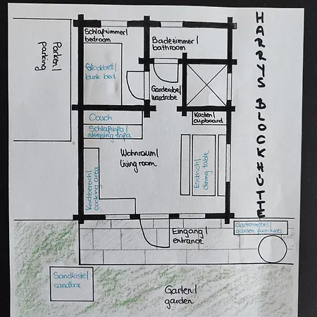 Chalet Harrys Blockhuette